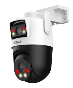 Wi-Fi και PoE κάμερα με διπλό φακό 3MP+3MP, με λειτουργία Pan/Tilt και αδιάβροχο περίβλημα, ιδανική για εξωτερικούς χώρους - DAHUA P3D-3F-PV-P