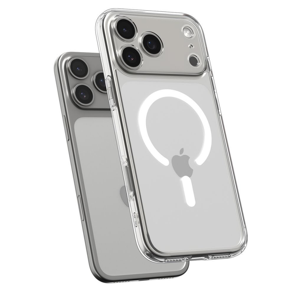 SPIGEN ULTRA HYBRID MAG MAGSAFE IPHONE 17 PRO MAX CLEAR/WHITE EAN: 8800283314144 ACS10282 - Image 3