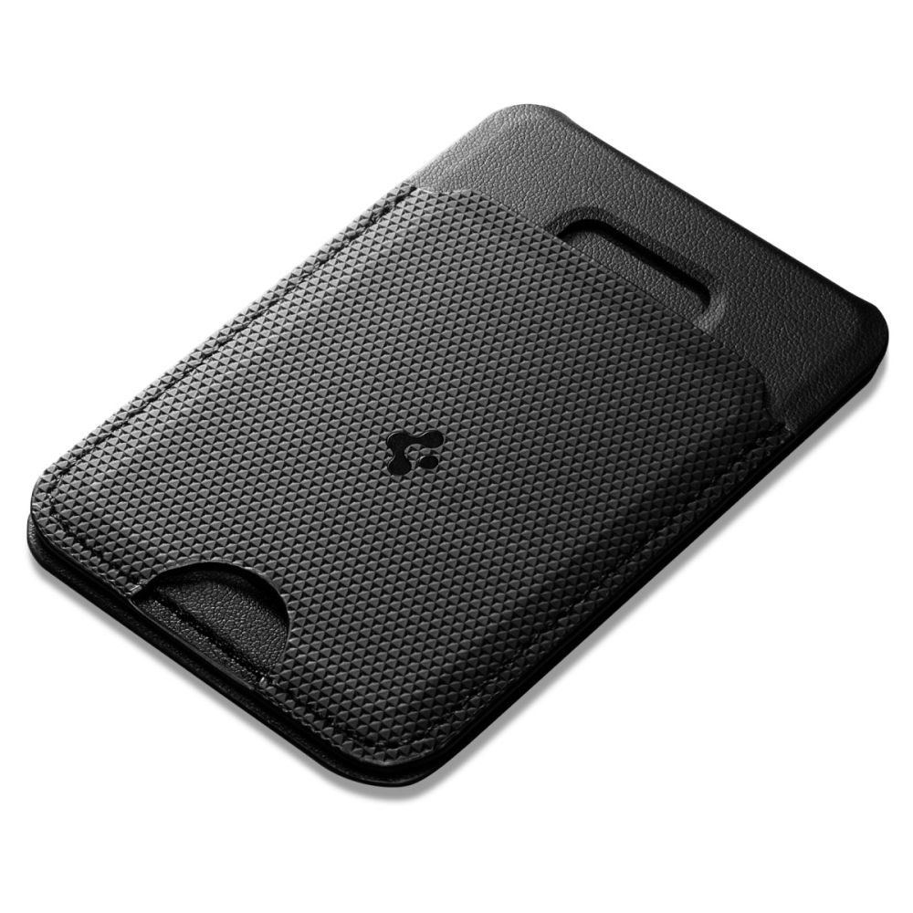 SPIGEN S314-1 SLIM FOLD TRIPOD MAGSAFE UNIVERSAL MAGNETIC CARD HOLDER BLACK EAN: 8800283315370 AFA10405 - Image 8