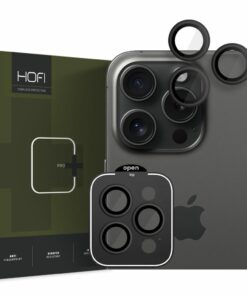 HOFI CAMRING PRO+ κάλυμμα κάμερας για IPHONE 15 PRO / 15 PRO MAX μαύρο (9319456604504)