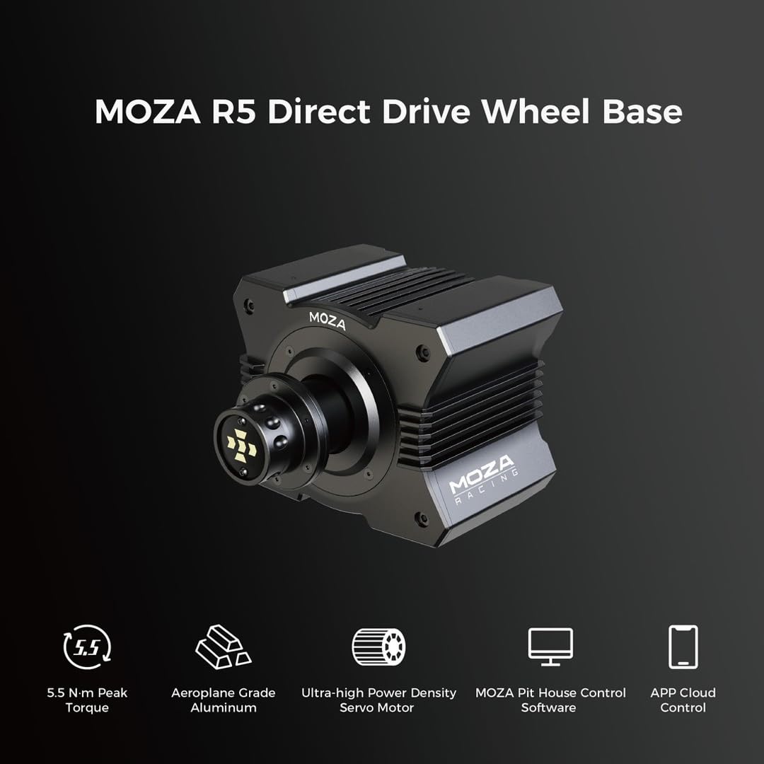 MOZA SIM RACING R5 RACING BUNDLE ( RS20 ) - Image 4