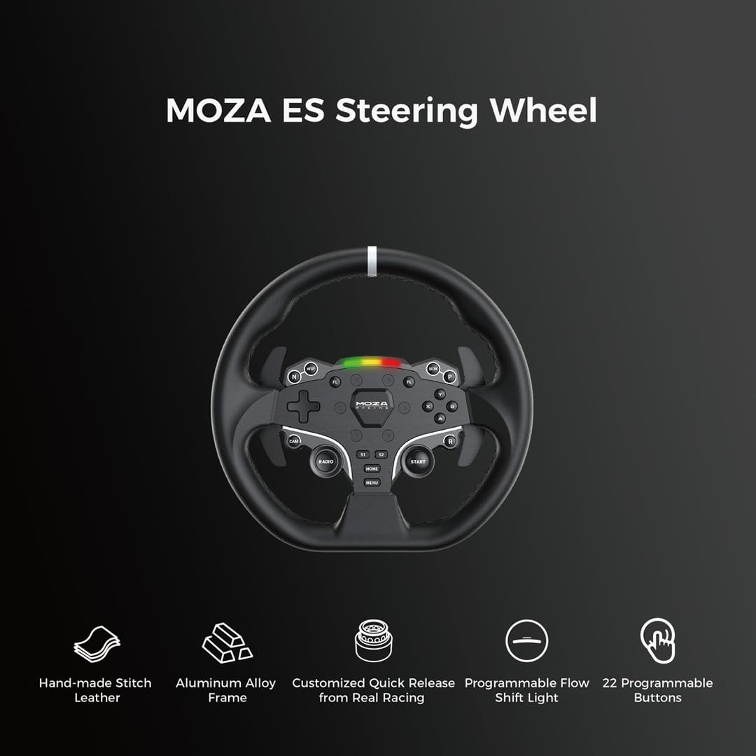MOZA SIM RACING R5 RACING BUNDLE ( RS20 ) - Image 5