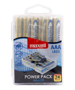 Αλκαλικές μπαταρίες Maxell AAA-LR3, σε blister 24 τεμαχίων. - MAXELL AAA-LR3/24TEM