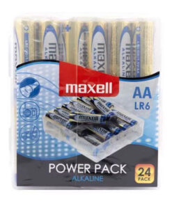 Αλκαλικές μπαταρίες Maxell AA-LR6, σε blister 24 τεμαχίων. - MAXELL AA-LR6/24TEM