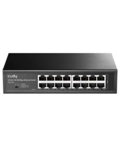 Switch 16 Θέσεων Cudy FS1016 10/100 Μbps Unmanaged, Μεταλλικό