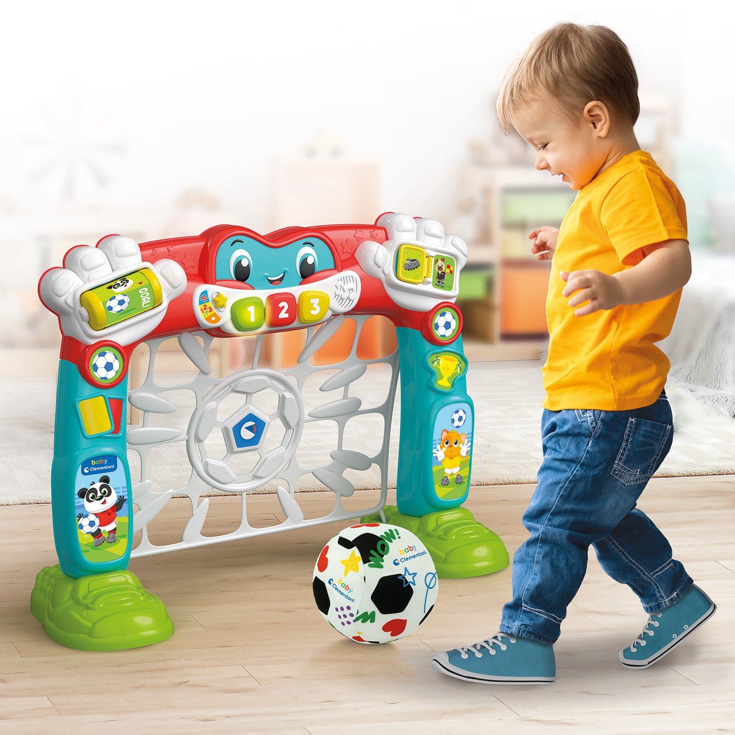Baby Clementoni Βρεφικό Εκπαιδευτικό Γκολάκιας Για 18+ Μηνών - Image 3
