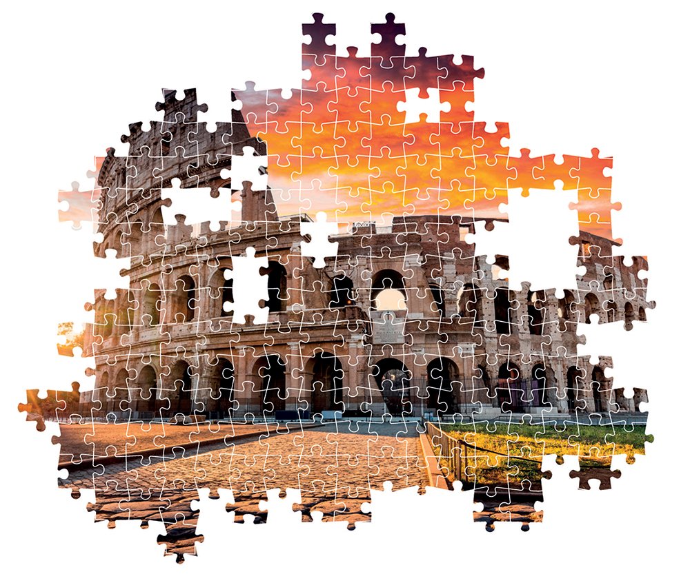 Clementoni Παζλ High Quality Collection Ηλιοβασίλεμα στο Κολοσσαίο 1000 τμχ - Image 4