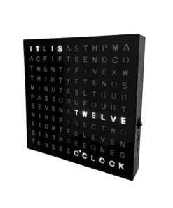 The Source – LED Word Clock – Μοντέρνο Ρολόι με Χρόνο σε Λέξεις