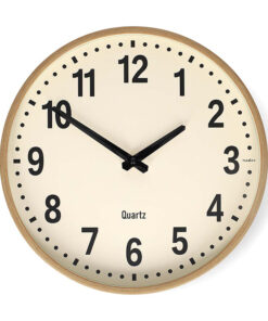 Ρολόι τοίχου, αθόρυβο, σε μπεζ χρώμα. - NEDIS CLWA2226WD