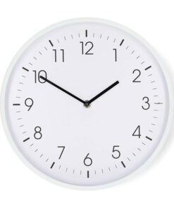 Ρολόι τοίχου, αθόρυβο, σε λευκό χρώμα. - NEDIS CLWA1226WT