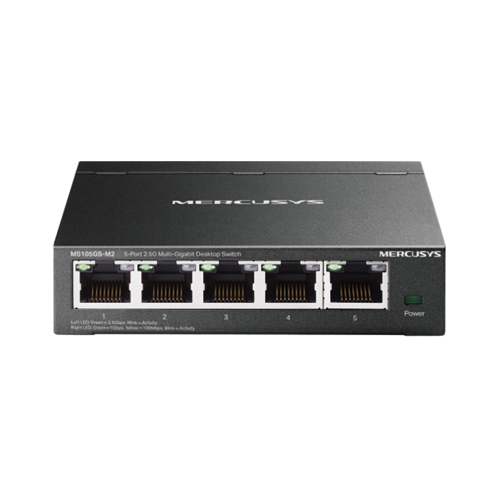 5-Port 2.5G Multi-Gigabit desktop switch - MERCUSYS MS105GS-M2