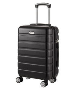 ANDA SEAT LUGGAGE LG1 BLACK CABIN (56x38x24cm) with TSA LOCK, EXPANDABLE