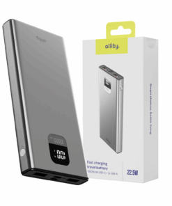 PowerBank Allity APB-100 PD QC 22,5W 10.000 mAh γκρι