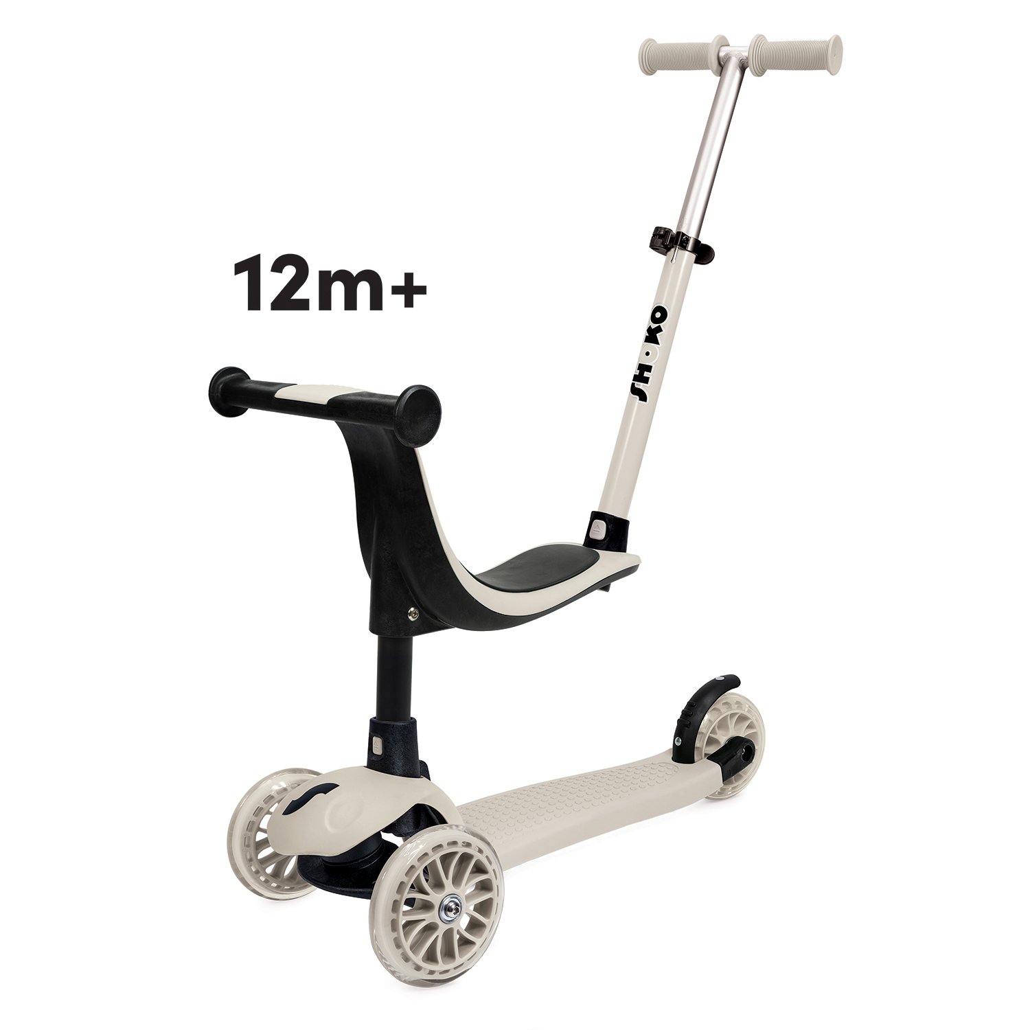 Shοko Scooter Premium 3 In 1 Ash Cloud Για 12+ Μηνών - Image 3