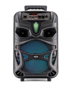 The Source Karaoke Speaker with Mic (ver.2) Ηχείο με λειτουργία karaoke με μικρόφωνο και χειριστήριο σε μαύρο χρώμα (125991)