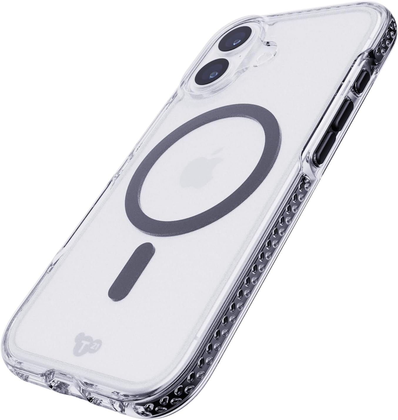 TECH21 IPHONE 17 CASE (T21-11304) EVOCRYSTAL W/MAGSAFE-CLEAR/BLACK - Image 2