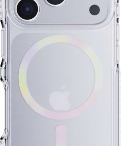 TECH21 IPHONE 17 PRO CASE (T21-11353) EVOCRYSTAL W/MAGSAFE IRIDESCENT
