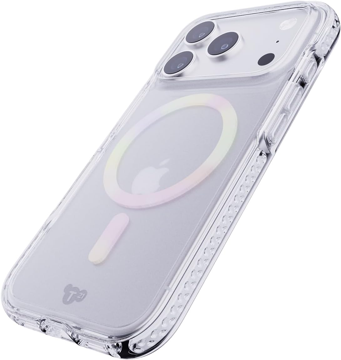 TECH21 IPHONE 17 PRO CASE (T21-11353) EVOCRYSTAL W/MAGSAFE IRIDESCENT - Image 3