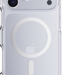TECH21 IPHONE 17 PRO MAX CASE (T21-11430) EVOCRYSTAL W/MAGSAFE CLEAR/METALIC SILVER