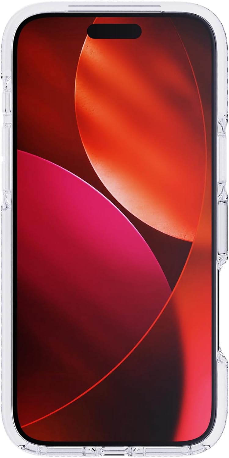 TECH21 IPHONE 17 PRO MAX CASE (T21-11430) EVOCRYSTAL W/MAGSAFE CLEAR/METALIC SILVER - Image 2