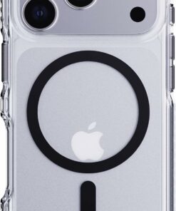 TECH21 IPHONE 17 PRO CASE (T21-11324) EVOCRYSTAL W/MAGSAFE-CLEAR/BLACK