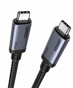 Καλώδιο Φόρτισης UGREEN L706 65383 USB-C σε USB-C PD 240W 1m Μαύρο