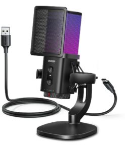 Μικρόφωνο RGB USB UGREEN CM581 65629, Επιτραπέζιο