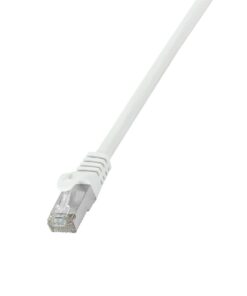 Καλώδιο Δικτύου F/UTP CAT6 LogiLink CP2011S 0.25m Λευκό