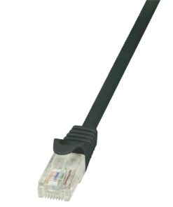 Καλώδιο Δικτύου U/UTP CAT6 LogiLink CP2013U 0.25m Μαύρο
