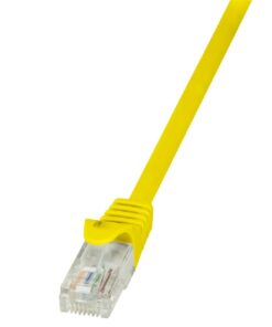 Καλώδιο Δικτύου UTP CAT6 LogiLink CP2017U 0.25m Κίτρινο