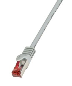 Καλώδιο Δικτύου S/FTP CAT6 LogiLink CQ2012S 0.25m Γκρι