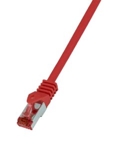 Καλώδιο Δικτύου S/FTP CAT6 LogiLink CQ2014S 0.25m Κόκκινο