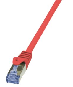 Καλώδιο Δικτύου S/FTP CAT6A LogiLink CQ3014S 0.25m Κόκκινο