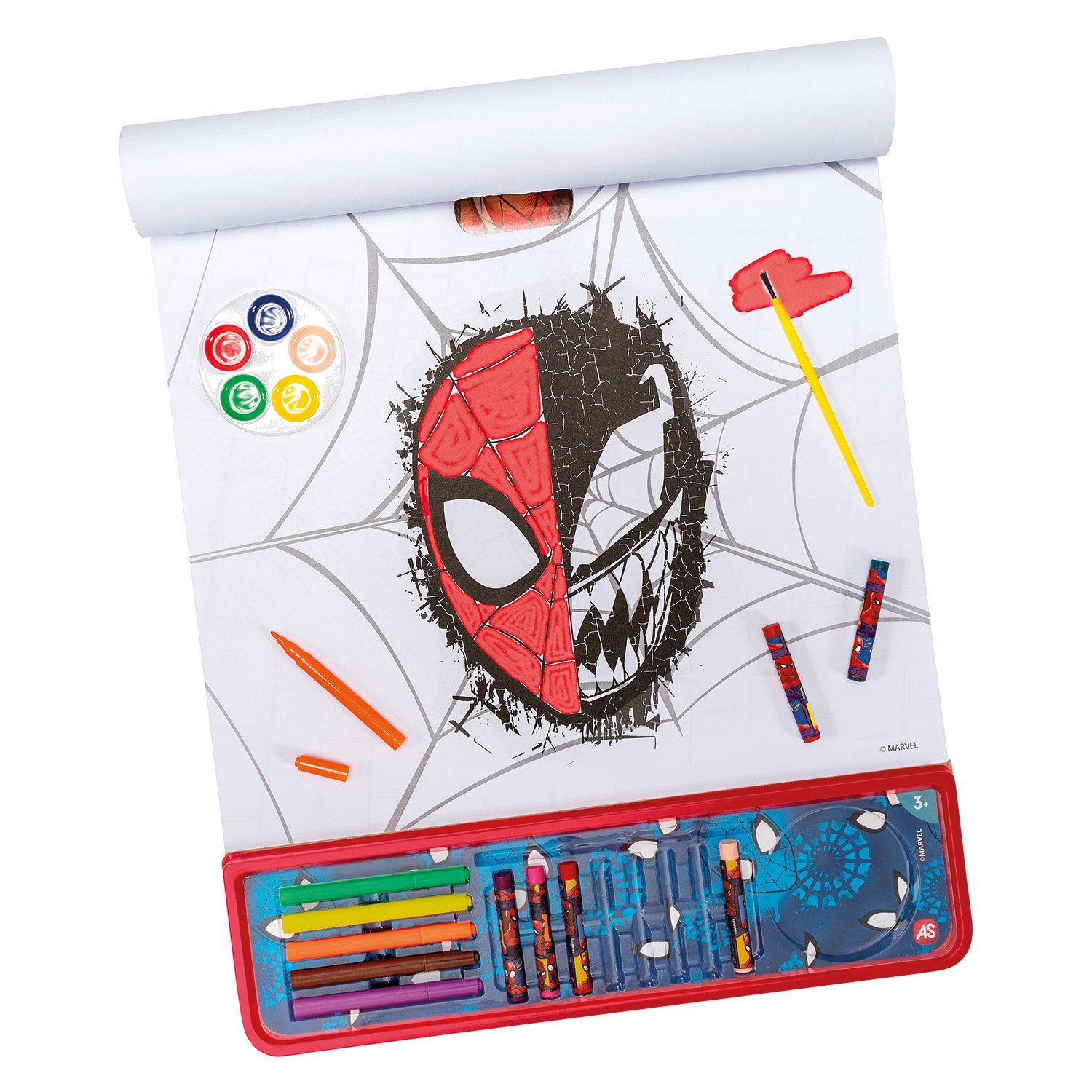 Giga Block Σετ Ζωγραφικής Marvel Spiderman 5 Σε 1 Για 3+ Χρονών - Image 4