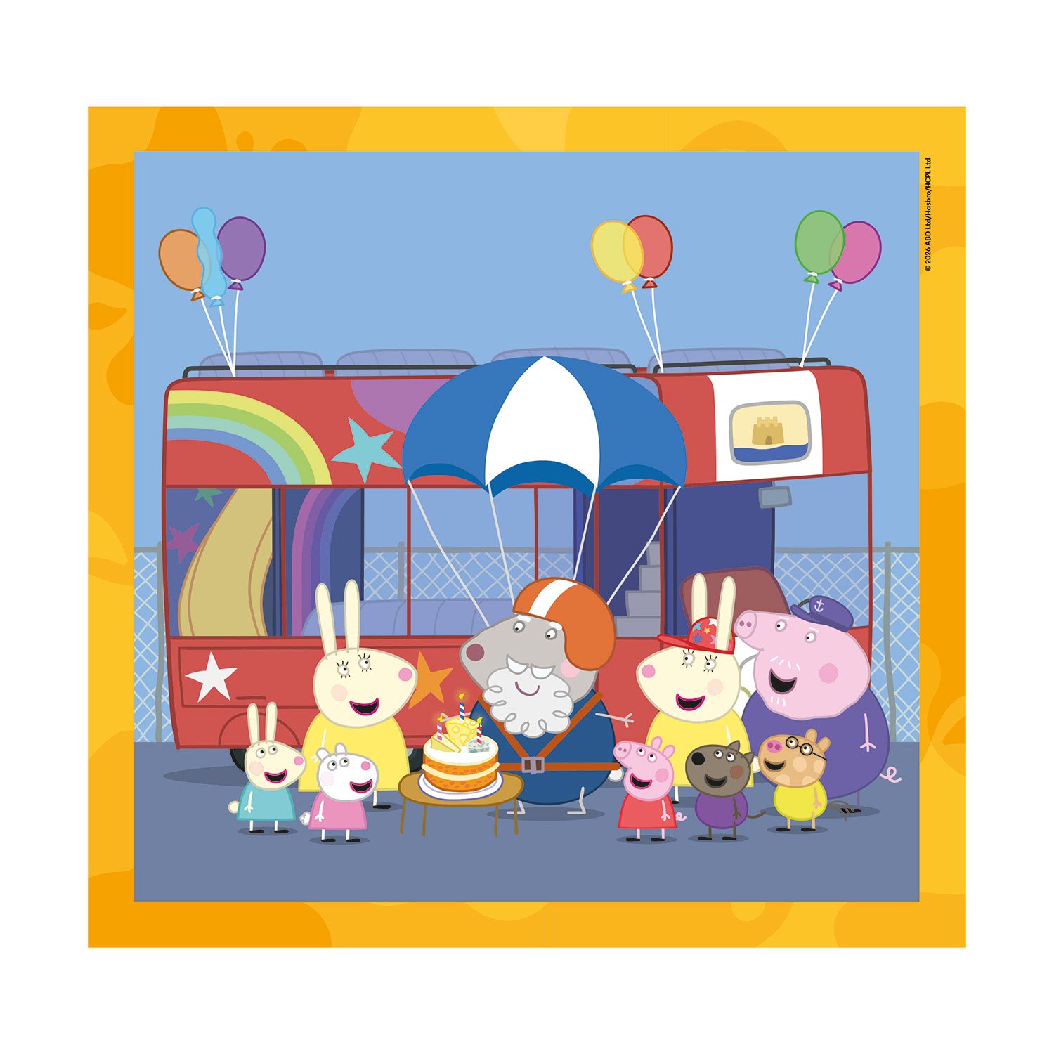Clementoni Παιδικό Παζλ Super Color Peppa Pig 3x48 τμχ - Image 4