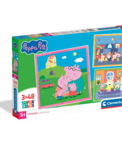 Clementoni Παιδικό Παζλ Super Color Peppa Pig 3x48 τμχ