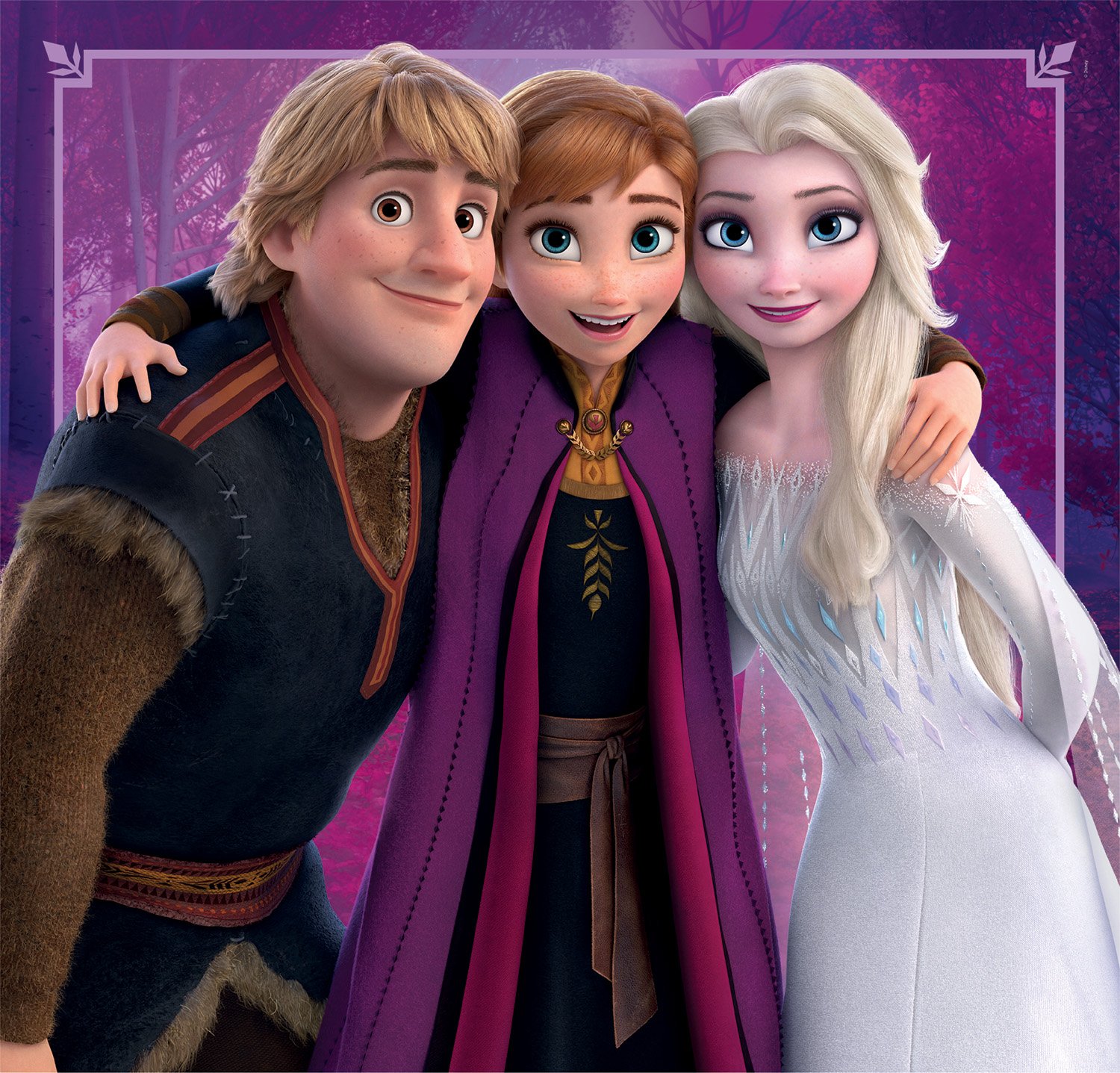 Clementoni Παιδικό Παζλ Super Color Disney Frozen II 3x48 τμχ - Image 4