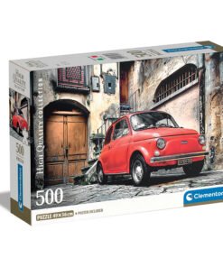 Clementoni Παζλ High Quality Collection Fiat 500 - 500 τμχ - Compact Box