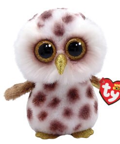 TY Beanie Boos Whoolie Χνουδωτή Κουκουβάγια Πιτσιλωτή 15εκ