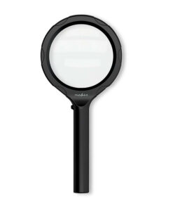 Μεγεθυντικός φακός χειρός με ενσωματωμένο φωτισμό LED 9lm. - NEDIS MAGH1BK