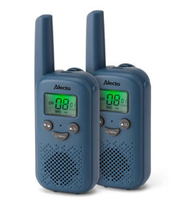 Walkie talkie με εμβέλεια έως και 6 km, σε μπλε χρώμα. - ALECTO FR10BU