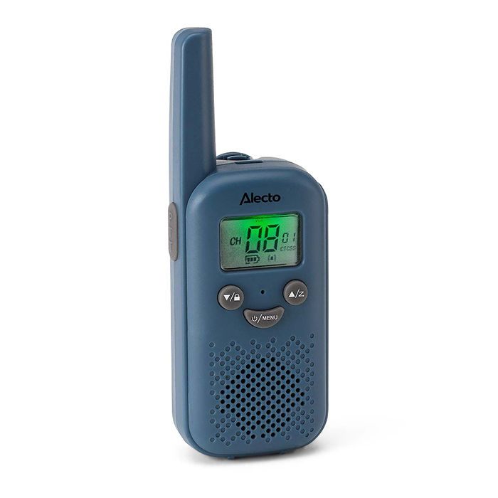 Walkie talkie με εμβέλεια έως και 6 km, σε μπλε χρώμα. - ALECTO FR10BU - Image 3