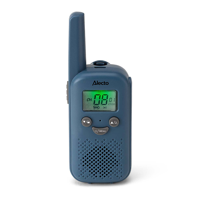 Walkie talkie με εμβέλεια έως και 6 km, σε μπλε χρώμα. - ALECTO FR10BU - Image 4