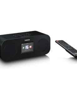 Internet, DAB+ και FM ραδιόφωνο με λειτουργία Bluetooth και μεγάλη έγχρωμη οθόνη LCD. - LENCO DIR-121BK