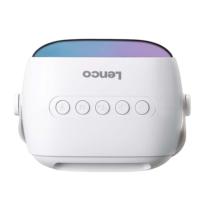 Ηχείο Bluetooth με ασύρματο μικρόφωνο, RGB φωτισμό και λειτουργία Karaoke. - LENCO BTC-020WH - Image 4