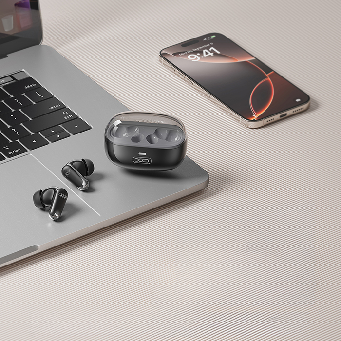 Bluetooth ακουστικά handsfree με τεχνολογία ακύρωσης θορύβου (Noise Cancelation), σε μαύρο χρώμα - XO G42 GOLDEN - Image 4