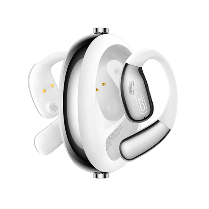 Bluetooth ακουστικά handsfree με τεχνολογία ΑΙ για αυτόματη μετάφραση ομιλίας, σε λευκό χρώμα - XO G36 WHITE COLOR