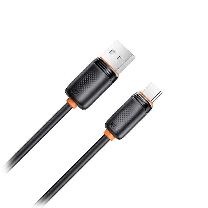 Καλώδιο High-Speed USB A αρσ. - USB Type-C αρσ. 15W, 1.00m σε μαύρο χρώμα - XO NB302 BLACK - Image 3
