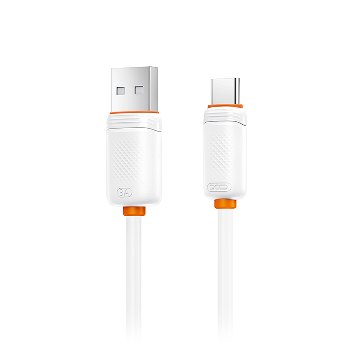Καλώδιο High-Speed USB A αρσ. - USB Type-C αρσ. 15W, 1.00m σε λευκό χρώμα - XO NB302 WHITE - Image 2