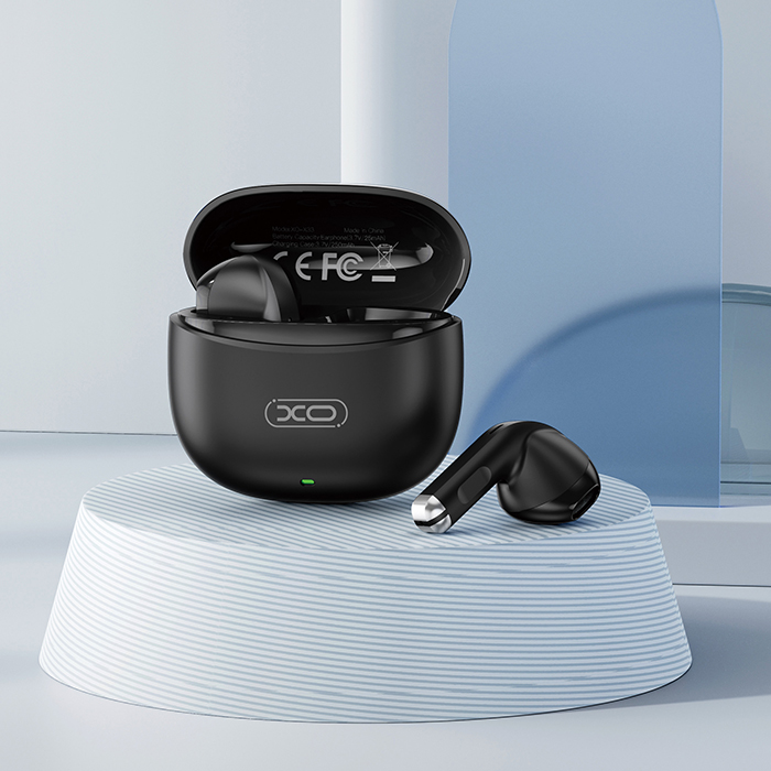 Bluetooth ακουστικά handsfree με θήκη φόρτισης, σε μαύρο χρώμα - XO X33 BLACK COLOR - Image 4
